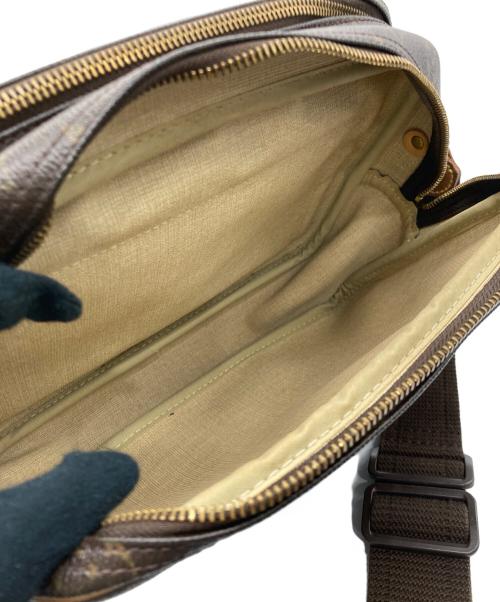 LOUIS VUITTON（ルイ ヴィトン）LOUIS VUITTON (ルイ ヴィトン) モノグラム リポーターPM ブラウンの古着・服飾アイテム