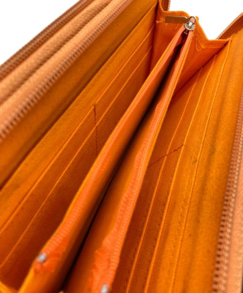 CASTELBAJAC（カステルバジャック）CASTELBAJAC (カステルバジャック) セカンドバッグ オレンジの古着・服飾アイテム