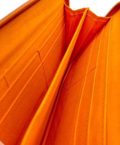 CASTELBAJAC（カステルバジャック）CASTELBAJAC (カステルバジャック) セカンドバッグ オレンジの古着・服飾アイテム