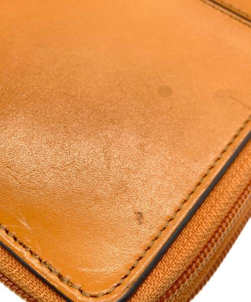 CASTELBAJAC（カステルバジャック）CASTELBAJAC (カステルバジャック) セカンドバッグ オレンジの古着・服飾アイテム