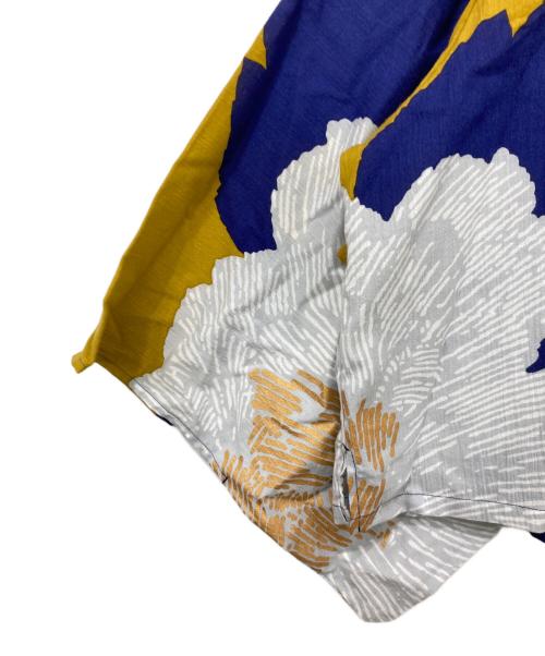 SOU・SOU（ソウソウ）SOU・SOU (ソウソウ) 高島縮20/20スタンドカラーシャツ ネイビー×ホワイト サイズ:L 未使用品の古着・服飾アイテム