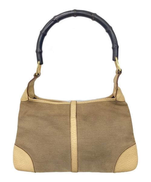 GUCCI（グッチ）GUCCI (グッチ) ジャッキーワンショルダーバッグ ベージュの古着・服飾アイテム