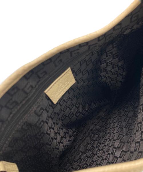 GUCCI（グッチ）GUCCI (グッチ) ジャッキーワンショルダーバッグ ベージュの古着・服飾アイテム