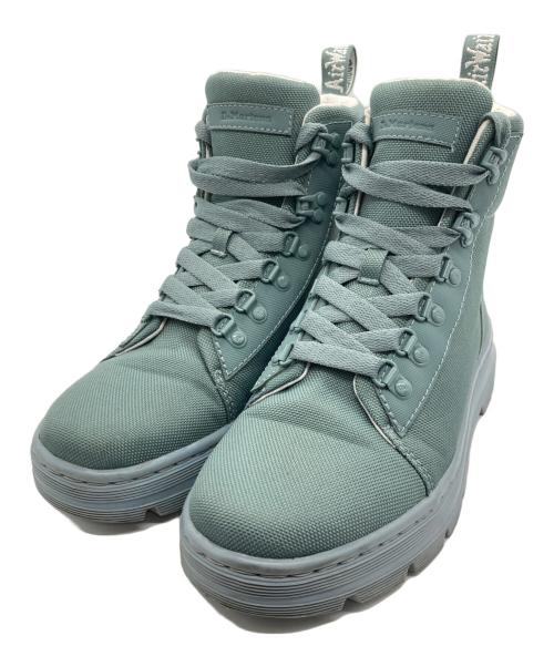 Dr.Martens（ドクターマーチン）Dr.Martens (ドクターマーチン) ハイカットスニーカー ライトグリーン サイズ:25cmの古着・服飾アイテム