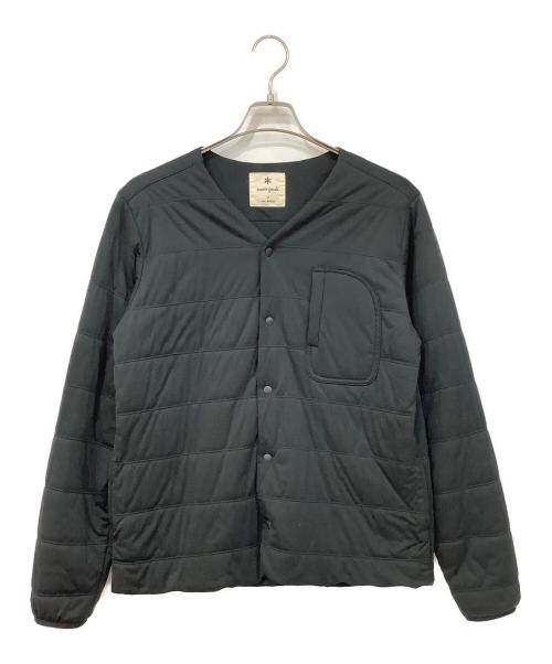 Snow peak（スノーピーク）Snow peak (スノーピーク) 中綿ジャケット ブラック サイズ:Mサイズの古着・服飾アイテム