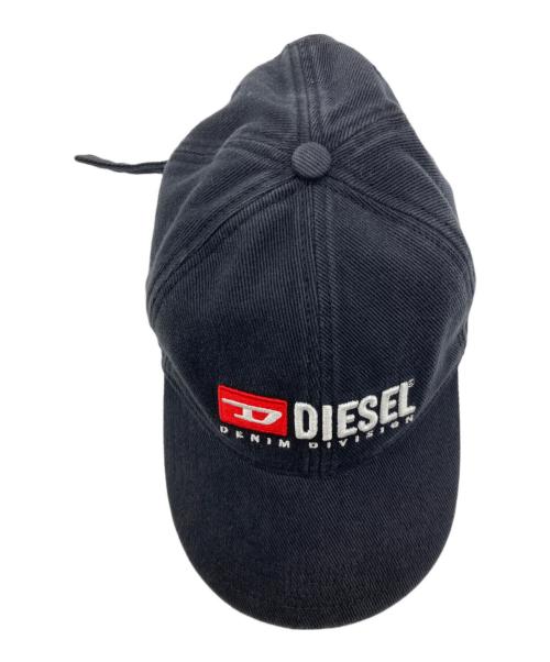 DIESEL（ディーゼル）DIESEL (ディーゼル) キャップ ブラック 未使用品の古着・服飾アイテム