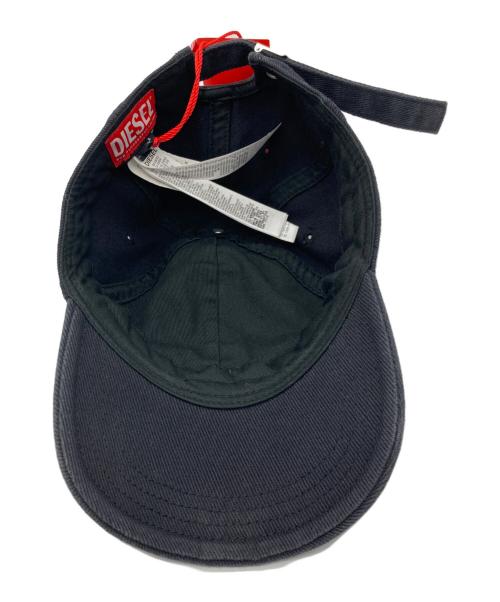 DIESEL（ディーゼル）DIESEL (ディーゼル) キャップ ブラック 未使用品の古着・服飾アイテム