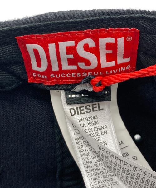 DIESEL（ディーゼル）DIESEL (ディーゼル) キャップ ブラック 未使用品の古着・服飾アイテム