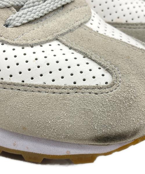 via SANGACIO（ヴィア・サンガチオ）via SANGACIO (ヴィア・サンガチオ) にゅ～ず (ニューズ) スニーカー ホワイト×グレー サイズ:26の古着・服飾アイテム