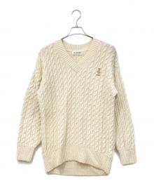 Lily Brown（リリーブラウン）の古着「ニット」｜アイボリー