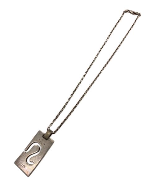 GUCCI（グッチ）GUCCI (グッチ) ペンダントネックレス シルバーカラーの古着・服飾アイテム