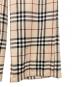 中古・古着 BURBERRY BLUE LABEL (バーバリーロンドンブルーレーベル) ノバチェックストレートパンツ ベージュ×ブラック サイズ:38：5000円