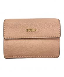 FURLA（フルラ）の古着「3つ折り財布」｜ピンク