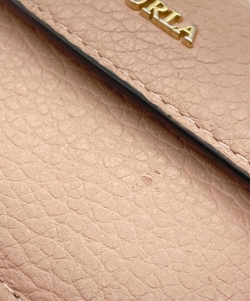 FURLA（フルラ）FURLA (フルラ) 3つ折り財布 ピンクの古着・服飾アイテム