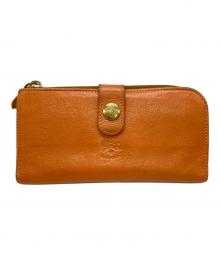 IL BISONTE（イル ビゾンテ）の古着「長財布」｜ライトブラウン