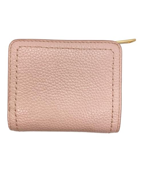 MARC JACOBS（マークジェイコブズ）MARC JACOBS (マーク ジェイコブス) 2つ折り財布 ピンクの古着・服飾アイテム