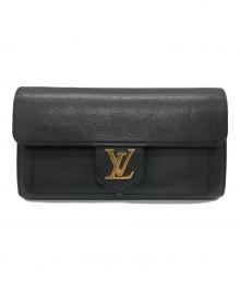 LOUIS VUITTON（ルイ ヴィトン）の古着「ポルトフォイユ・ロックミー」｜ブラック