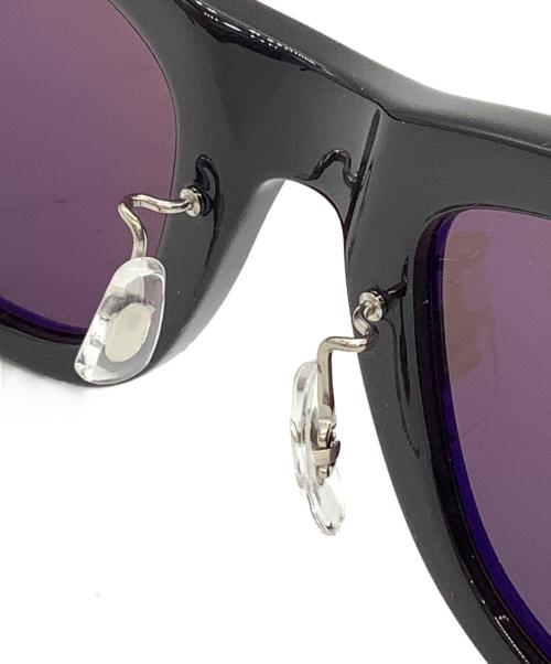 OLIVER PEOPLES（オリバーピープルズ）OLIVER PEOPLES (オリバーピープルズ) BUNNEY (バニー) サングラス ブラック×シルバーの古着・服飾アイテム