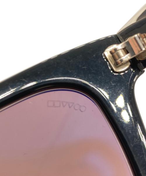 OLIVER PEOPLES（オリバーピープルズ）OLIVER PEOPLES (オリバーピープルズ) BUNNEY (バニー) サングラス ブラック×シルバーの古着・服飾アイテム