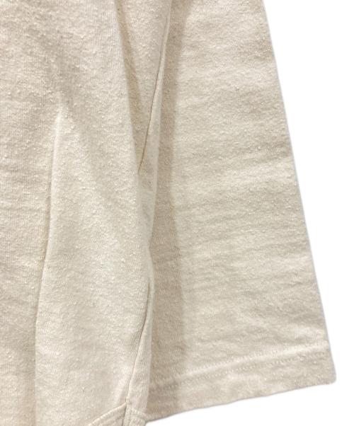 BLURHMS（ブラームス）BLURHMS (ブラームス) C/Silk Nep Baseball Raglan Tee アイボリー サイズ:SIZE 3の古着・服飾アイテム