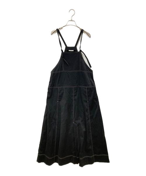 LAATO（ラート）LAATO (ラート) キャミソールワンピース ブラック×ホワイト サイズ:size Freeの古着・服飾アイテム