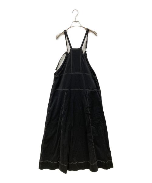 LAATO（ラート）LAATO (ラート) キャミソールワンピース ブラック×ホワイト サイズ:size Freeの古着・服飾アイテム