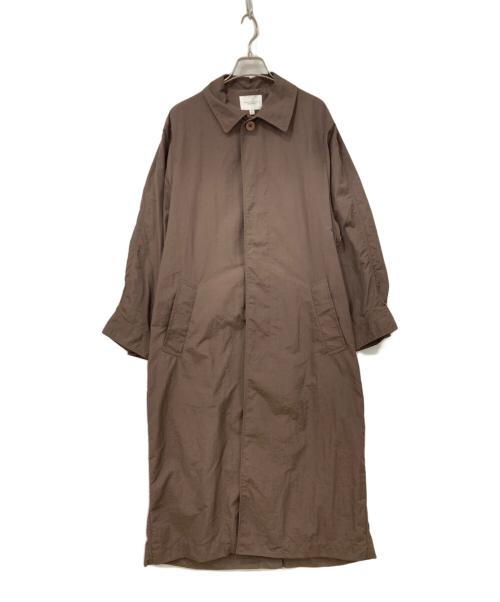 BEAUTY&YOUTH UNITED ARROWS（ビューティーアンドユースユナイテッドアローズ）BEAUTY&YOUTH UNITED ARROWS (ビューティーアンドユースユナイテッドアローズ) ロングステンカラーコート ブラウン サイズ:MEDIUMの古着・服飾アイテム