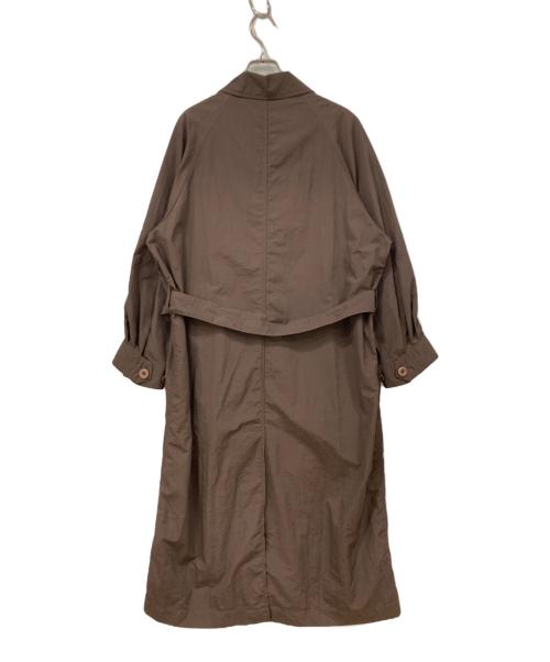 BEAUTY&YOUTH UNITED ARROWS（ビューティーアンドユースユナイテッドアローズ）BEAUTY&YOUTH UNITED ARROWS (ビューティーアンドユースユナイテッドアローズ) ロングステンカラーコート ブラウン サイズ:MEDIUMの古着・服飾アイテム