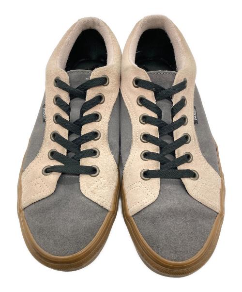 VANS（ヴァンズ）VANS (バンズ) LAMPIN ベージュ×グレー サイズ:28の古着・服飾アイテム