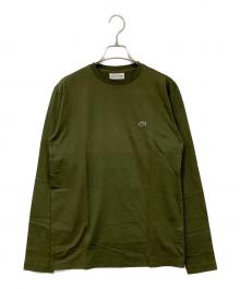 LACOSTE（ラコステ）の古着「長袖カットソー」｜グリーン