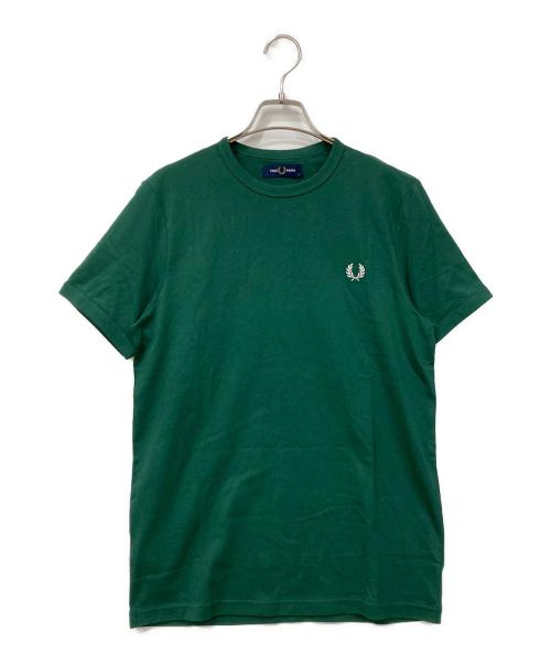 FRED PERRY（フレッドペリー）FRED PERRY (フレッドペリー) 半袖カットソー グリーン サイズ:Sサイズ 未使用品の古着・服飾アイテム