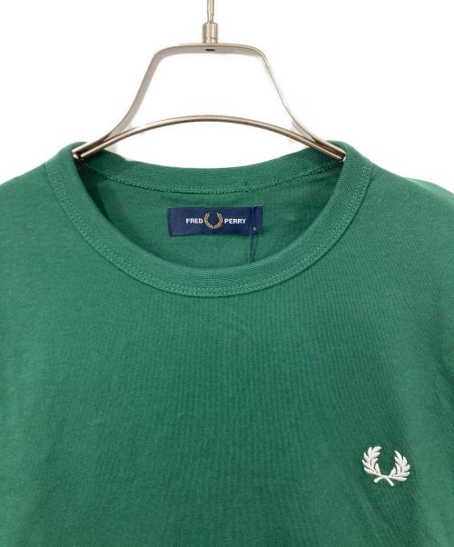 FRED PERRY（フレッドペリー）FRED PERRY (フレッドペリー) 半袖カットソー グリーン サイズ:Sサイズ 未使用品の古着・服飾アイテム
