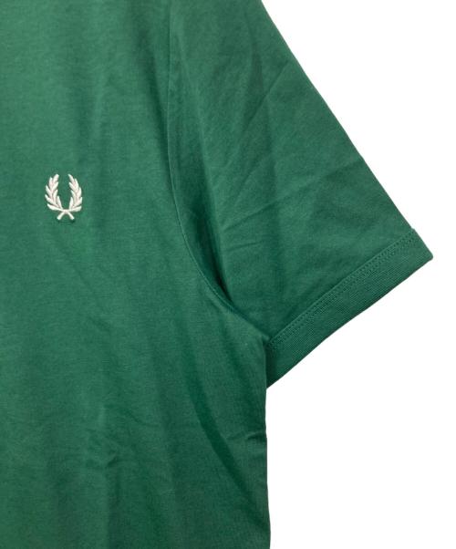 FRED PERRY（フレッドペリー）FRED PERRY (フレッドペリー) 半袖カットソー グリーン サイズ:Sサイズ 未使用品の古着・服飾アイテム