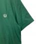 中古・古着 FRED PERRY (フレッドペリー) 半袖カットソー グリーン サイズ:Sサイズ 未使用品：6000円