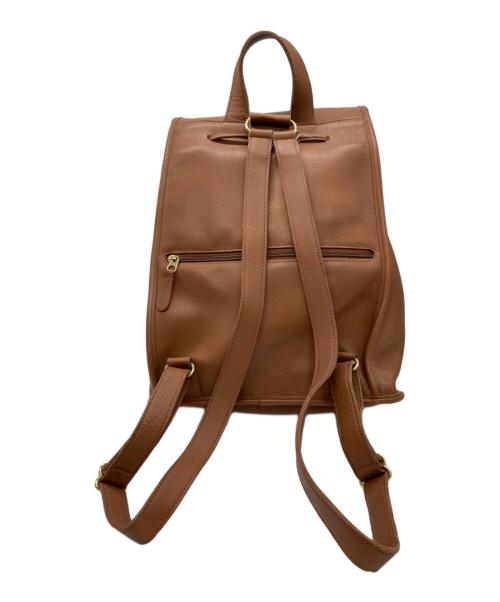 COACH（コーチ）COACH (コーチ) レザーリュック ブラウンの古着・服飾アイテム