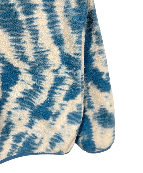 Patagonia（パタゴニア）Patagonia (パタゴニア) シンチラスナップフリースジャケット ブルー×ホワイト サイズ:Lサイズの古着・服飾アイテム