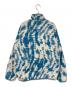Patagonia (パタゴニア) シンチラスナップフリースジャケット ブルー×ホワイト サイズ:Lサイズ：7000円