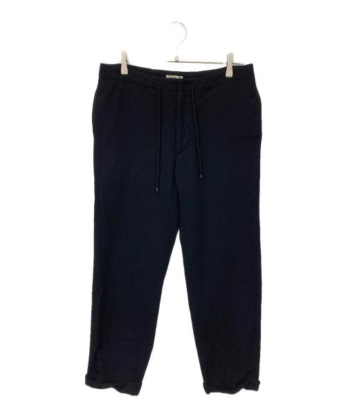 AURALEE（オーラリー）AURALEE (オーラリー) ウールパンツ ネイビー サイズ:Lサイズの古着・服飾アイテム