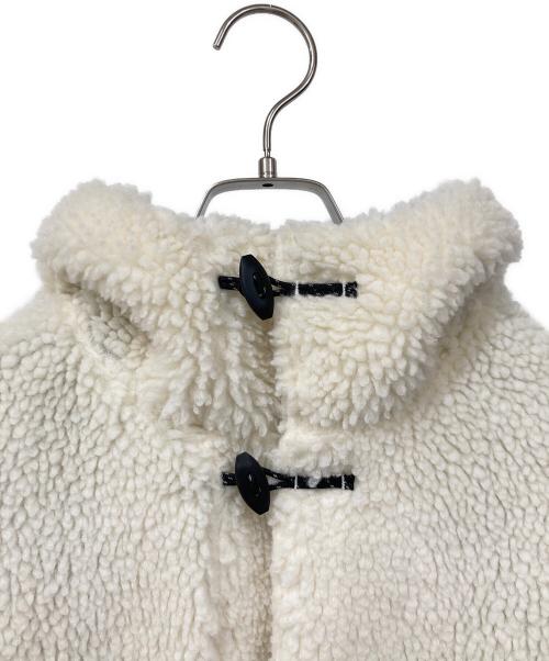 HELLY HANSEN（ヘリーハンセン）HELLY HANSEN (ヘリーハンセン) ファイバーパイルサーモフライトコート ホワイト×ブラック サイズ:Sサイズの古着・服飾アイテム