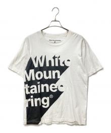 WHITE MOUNTAINEERING（ホワイトマウンテ二アニング）の古着「カットソー」｜ブラック×ホワイト