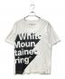 WHITE MOUNTAINEERING（ホワイトマウンテ二アニング）の古着「カットソー」｜ブラック×ホワイト