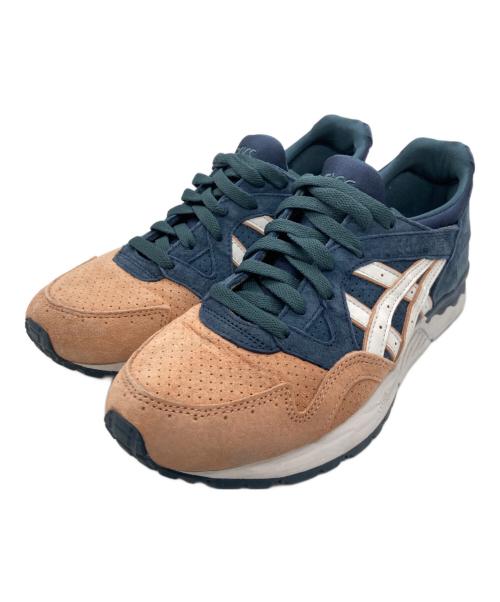 asics（アシックス）asics (アシックス) KITH 10TH (キス) GEL-LYTE 5 ネイビー×ピンク サイズ:26.5cmの古着・服飾アイテム