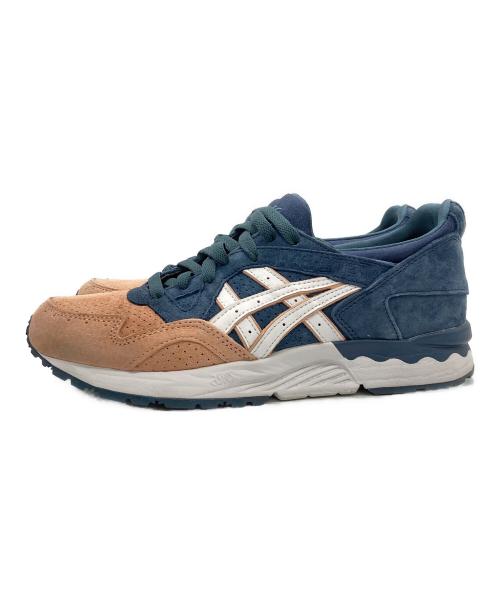 asics（アシックス）asics (アシックス) KITH 10TH (キス) GEL-LYTE 5 ネイビー×ピンク サイズ:26.5cmの古着・服飾アイテム