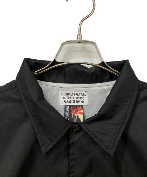 WACKO MARIA（ワコマリア）WACKO MARIA (ワコマリア) 悪魔のいけにえ (アクマノイケニエ) コーチジャケット ブラック サイズ:XLサイズの古着・服飾アイテム