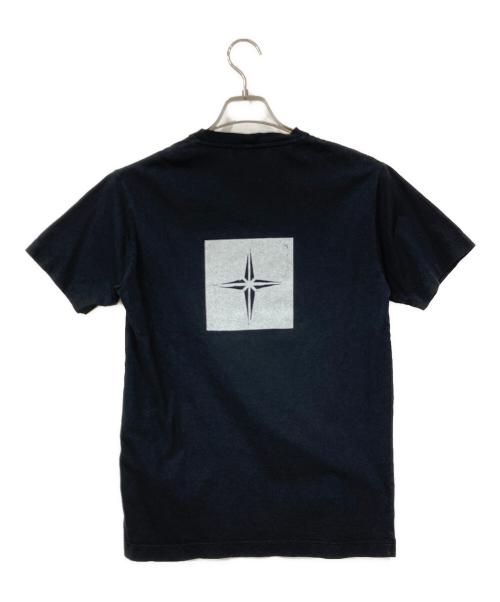 STONE ISLAND（ストーンアイランド）STONE ISLAND (ストーンアイランド) 半袖カットソー ブラック サイズ:Sサイズの古着・服飾アイテム