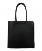 土屋鞄ツチヤカバン）の古着「ブラックヌメブックトート」｜ブラック