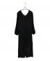 yohji yamamoto+noir（ヨウジヤマモトプリュスノアール）の古着「ワンピース」｜ブラック