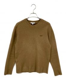 LACOSTE（ラコステ）の古着「ウールニット」｜ブラウン