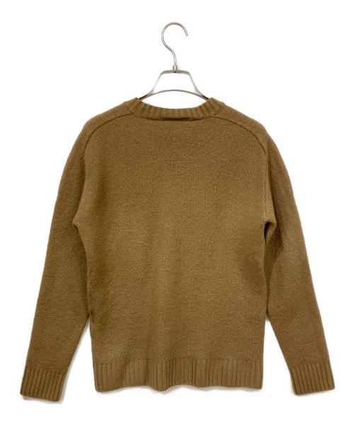 LACOSTE（ラコステ）LACOSTE (ラコステ) ウールニット ブラウン サイズ:Sの古着・服飾アイテム