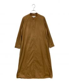 ticca（ティッカ）の古着「シャツワンピース」｜ブラウン